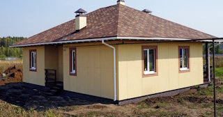Одноэтажный дом из панелей под ключ в Благовещенске - Строй-Бгн от 136877 рублей